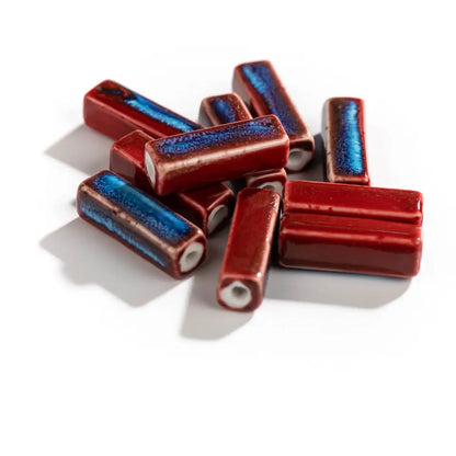 Ceramic Strip Beads - Color-Changing for Jewelry Making