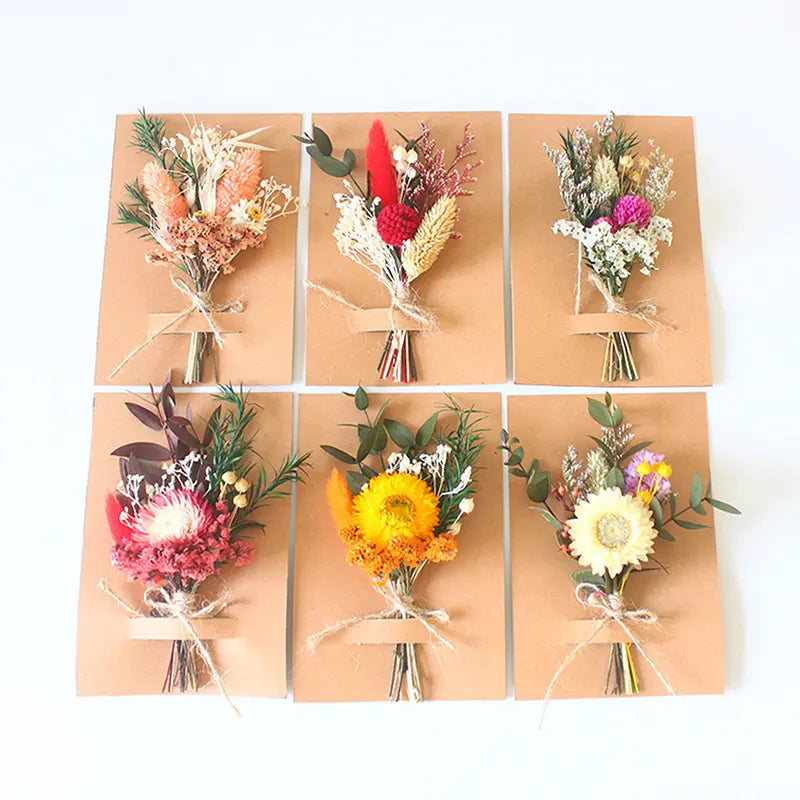 Mini Dried Flower Bouquet - DIY Wedding & Event Decor