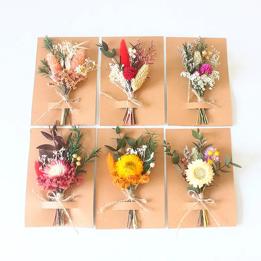 Mini Dried Flower Bouquet - DIY Wedding & Event Decor