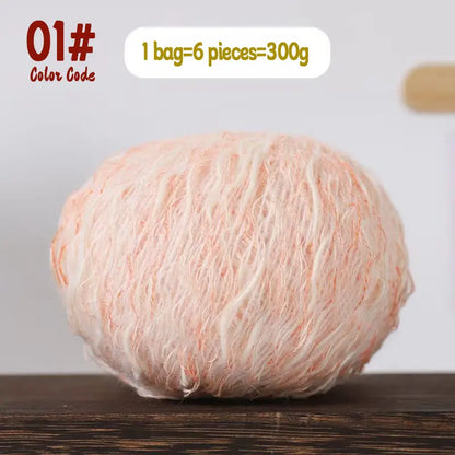 Bamboo Fiber Yarn - 300g for Crochet & Knitting
