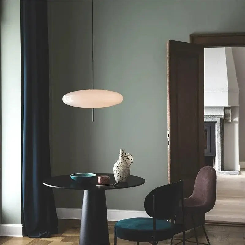 Nordic LED Anhänger Licht Fliegende Untertasse Design Lampe Für Schlafzimmer Wohnzimmer Bar Cafe Büro Innen Einfache Hause Dekorative Leuchte