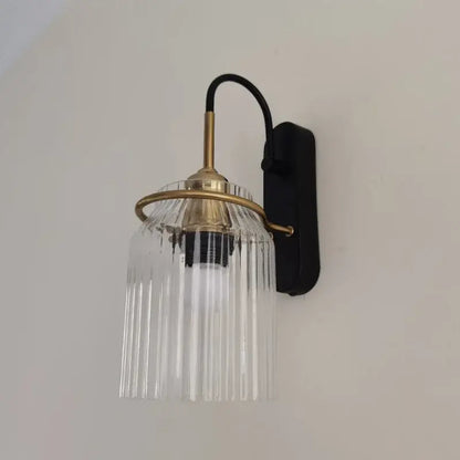 Retro Industrial Wall Sconce - Dimmable LED for Bedroom