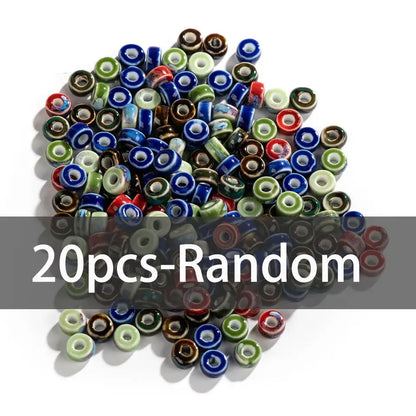 Vintage Ceramic Beads - Ring Shape for Jewelry Making | sitezone test 02