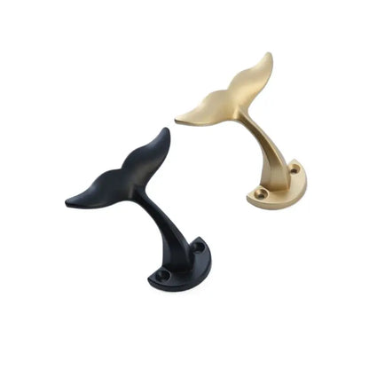 Mermaid Tail Coat Hooks - Decorative Metal Wall Hooks | sitezone test 02