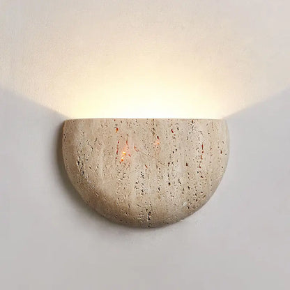 Wabi-Sabi Stone Wall Lamp – Retro & Atmospheric Lighting