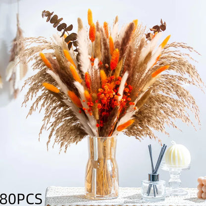 Dried Pampas Grass Bouquet - Boho Home Decor | sitezone test 02