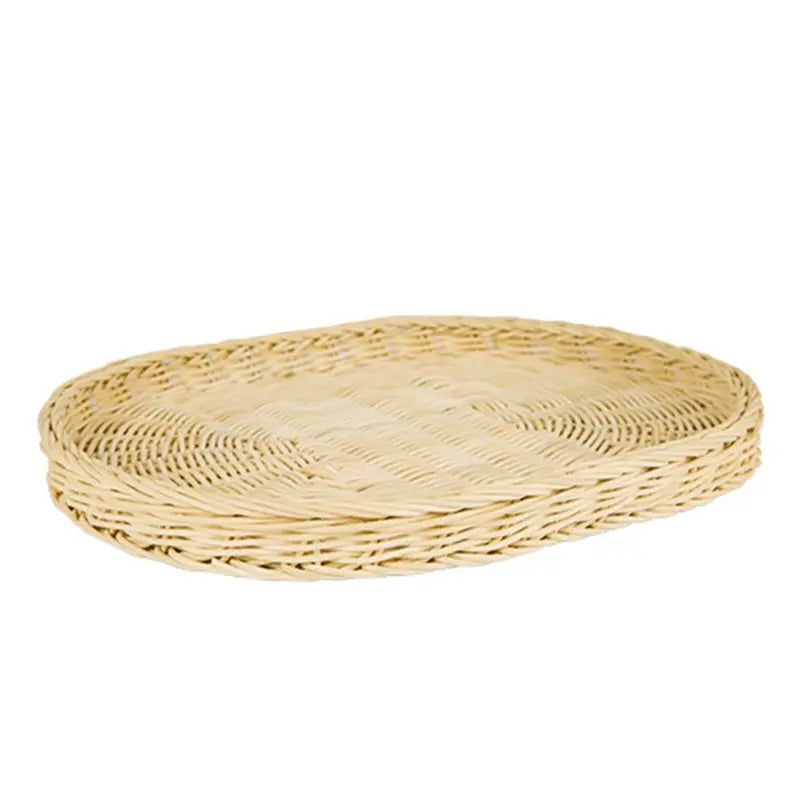 Rattan Bread Basket - Dust-Proof Cover & Kitchen Organizer