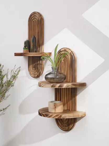 Boho Wandregal, Geometrische Regale