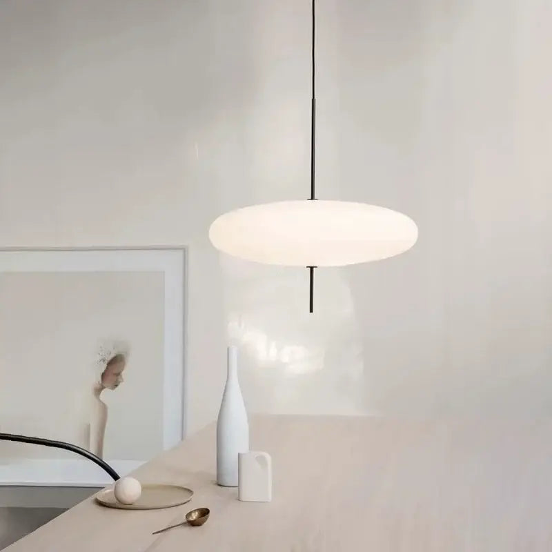 Nordic LED Anhänger Licht Fliegende Untertasse Design Lampe Für Schlafzimmer Wohnzimmer Bar Cafe Büro Innen Einfache Hause Dekorative Leuchte