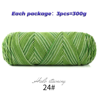 Dyed Milk Cotton Yarn - DIY Knitting & Crochet | sitezone test 02