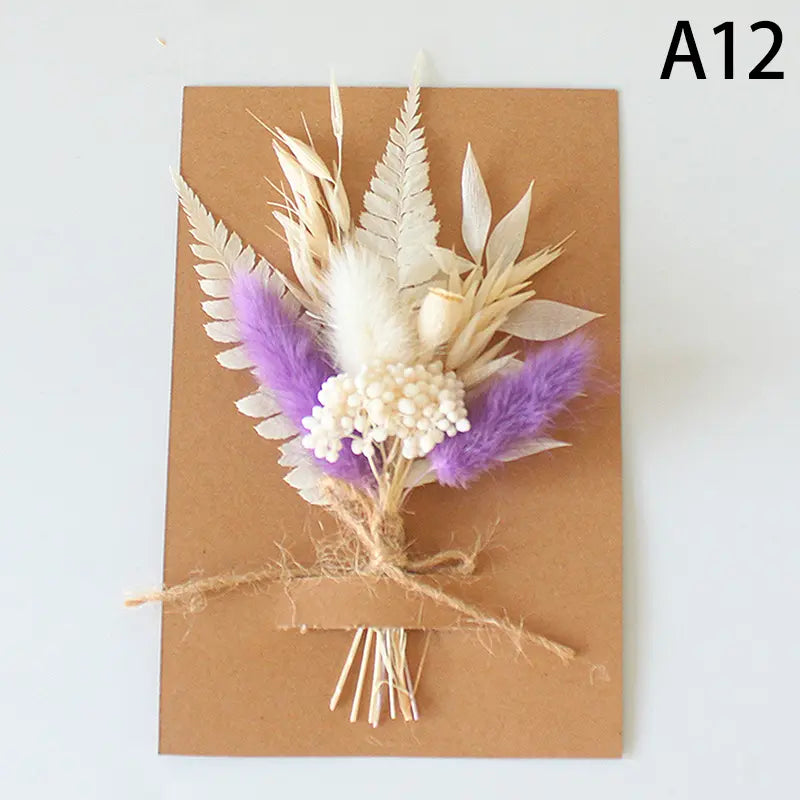 Mini Dried Flower Bouquet - DIY Wedding & Event Decor