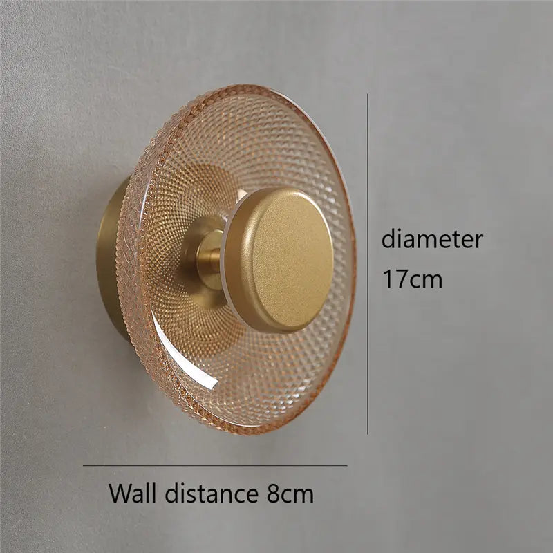 Moderne Farbige Glas Wand Lampen Nordic Led Beleuchtung Schüssel Hängen Wandlampen Wohnzimmer Schlafzimmer Nacht Lampe Indoor Decor Leuchten