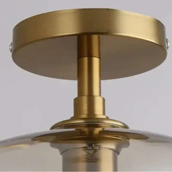 Nordic LED Ceiling Light - Warm Ambient Lighting