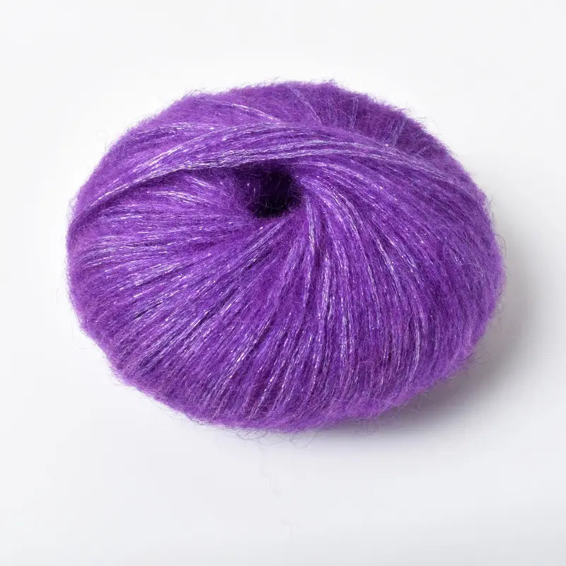 Sequin Mohair Crochet Yarn - Soft & Warm for Baby Projects