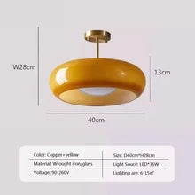 Orange Glass Chandelier – Vintage Bauhaus Design | sitezone test 02