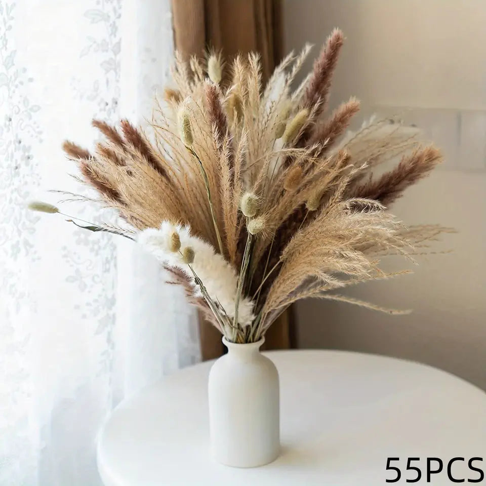 Dried Pampas Grass Bouquet - Boho Home Decor | sitezone test 02