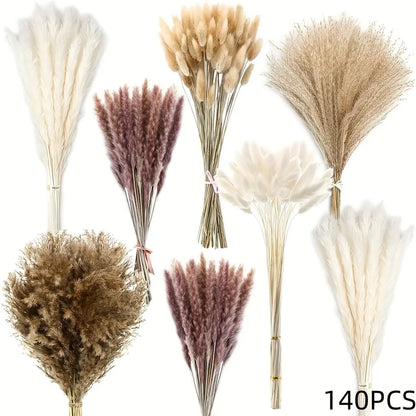 Dried Pampas Grass Bouquet - Boho Home Decor | sitezone test 02