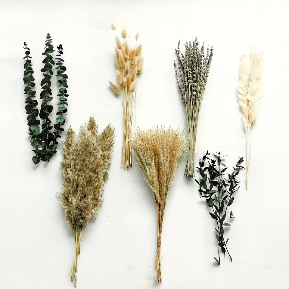 Dried Pampas Grass Bouquet – Boho Home Decor