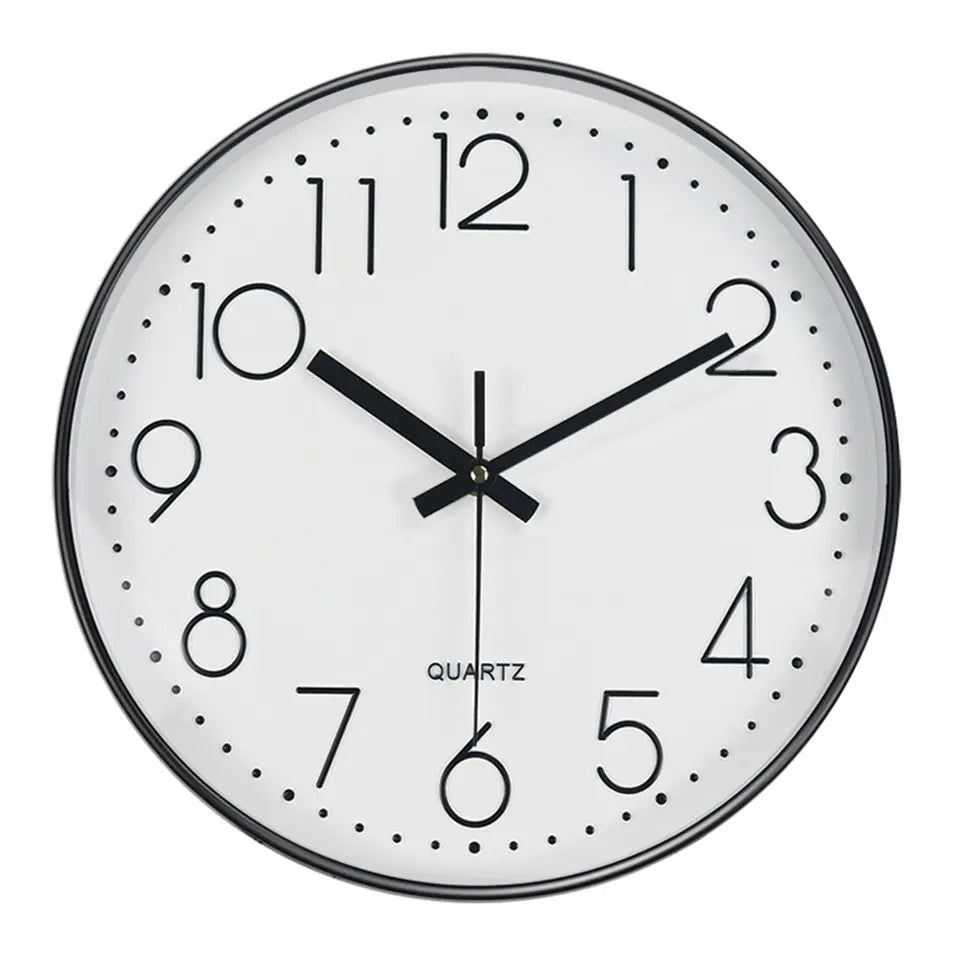 Minimalist Quartz Wall Clock – Silent, Modern Design