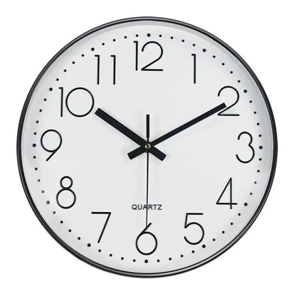 Minimalist Quartz Wall Clock – Silent, Modern Design