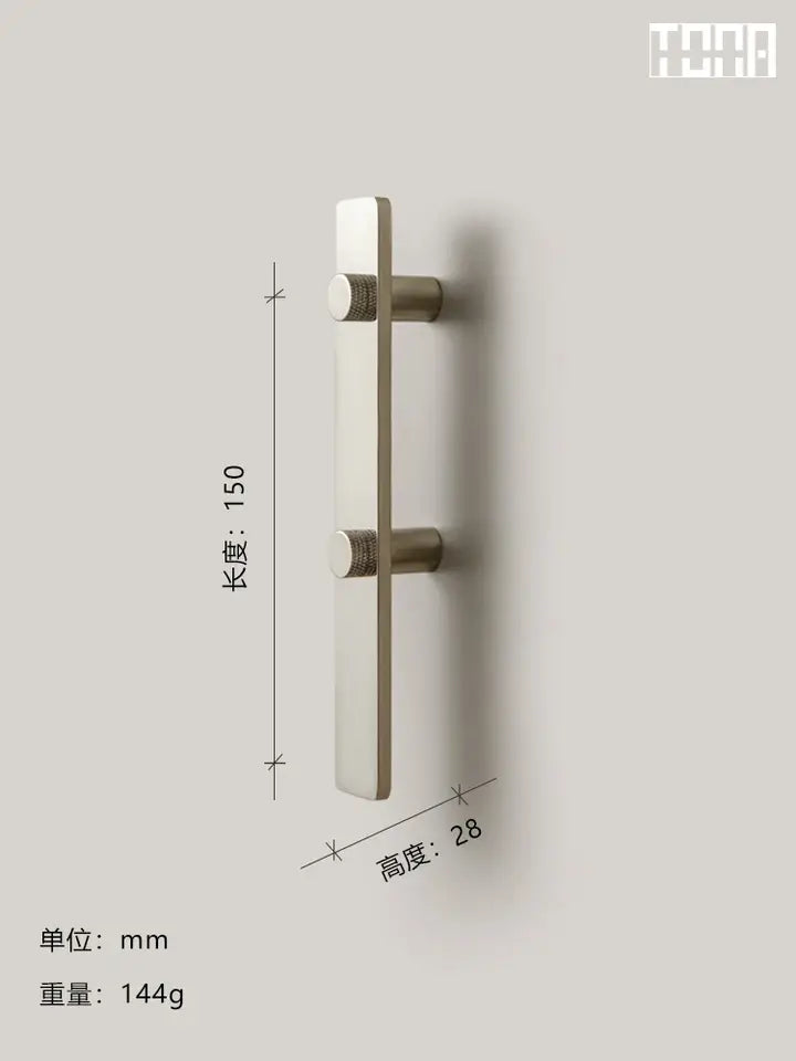 Brass Cabinet Pulls – Elegant & Glossy Finish for Home