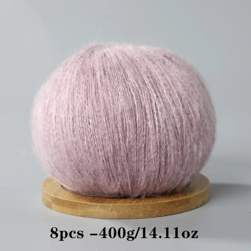 Mohair Yarn Set - Soft & Skin-Friendly for DIY Projects