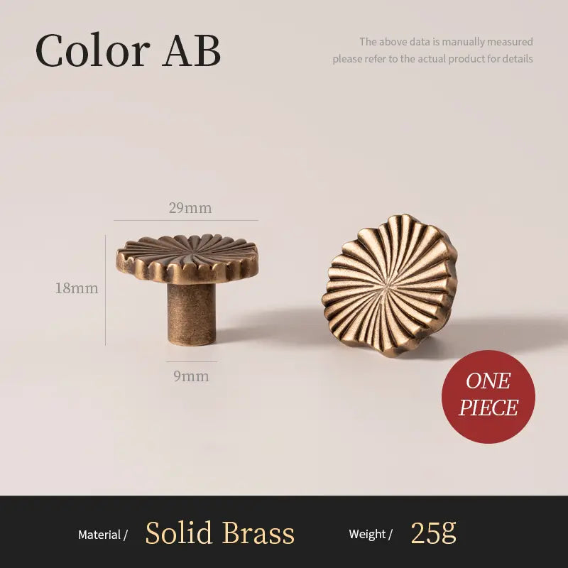Brass Cup Pulls - Vintage Cabinet Hardware | sitezone test 02