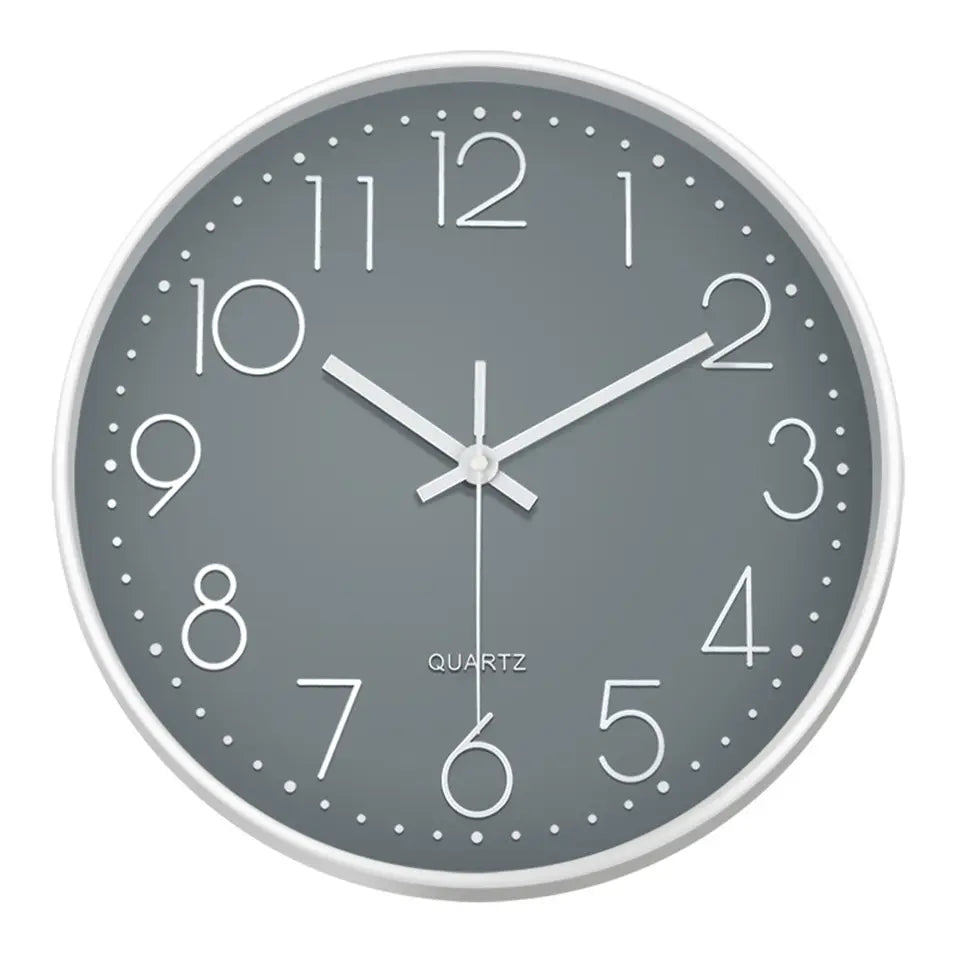 Minimalist Quartz Wall Clock – Silent, Modern Design