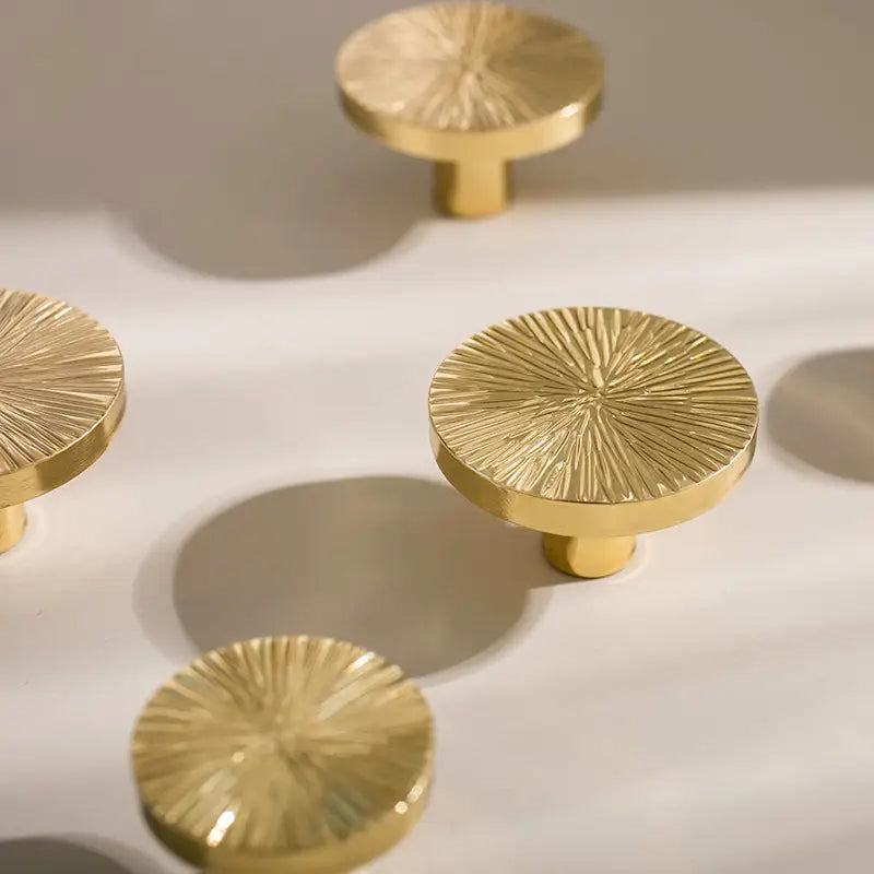 Gold Hammered Cabinet Knob – Luxury Drawer Pulls | sitezone test 02