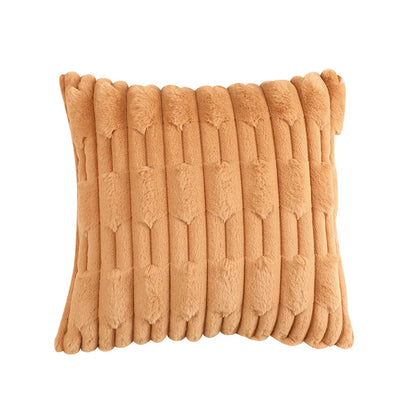 Plush Cushion Cover - Soft Sofa Pillow