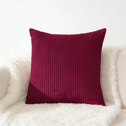 Corduroy Pillow Cover - Soft Flannel Cushion