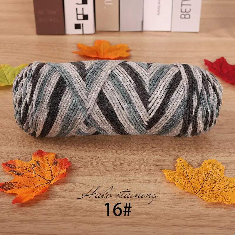 Dyed Milk Cotton Yarn - DIY Knitting & Crochet | sitezone test 02