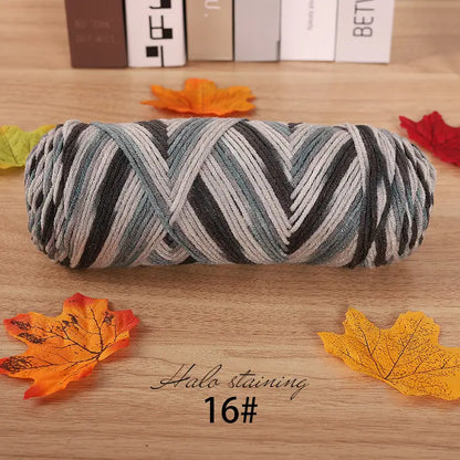 Dyed Milk Cotton Yarn - DIY Knitting & Crochet | sitezone test 02