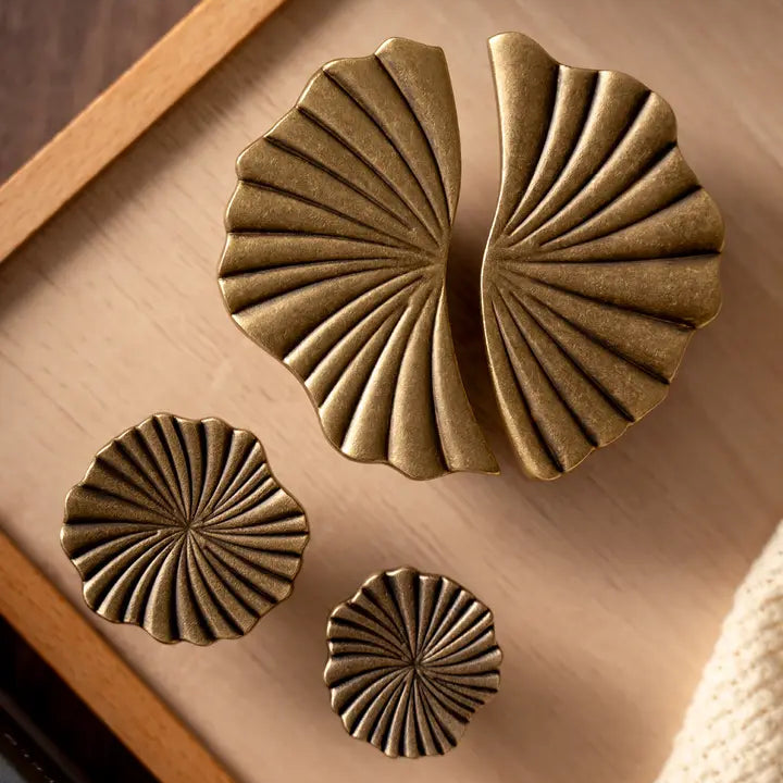 Brass Cup Pulls - Vintage Cabinet Hardware | sitezone test 02