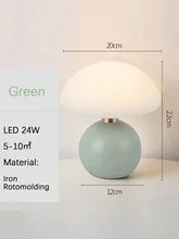 Mushroom Table Lamp - USB Charging & Mood Lighting