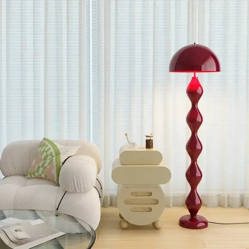 Nordic Led Stehlampen Pilz Runde Minimalistischen Design Wohnkultur für Wohnzimmer Schlafzimmer Zimmer Korridor Einfache Eisen Kunst Leuchte