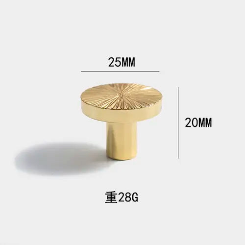 Gold Hammered Cabinet Knob – Luxury Drawer Pulls | sitezone test 02