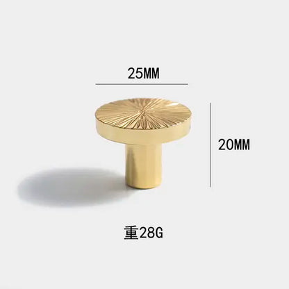 Gold Hammered Cabinet Knob – Luxury Drawer Pulls | sitezone test 02