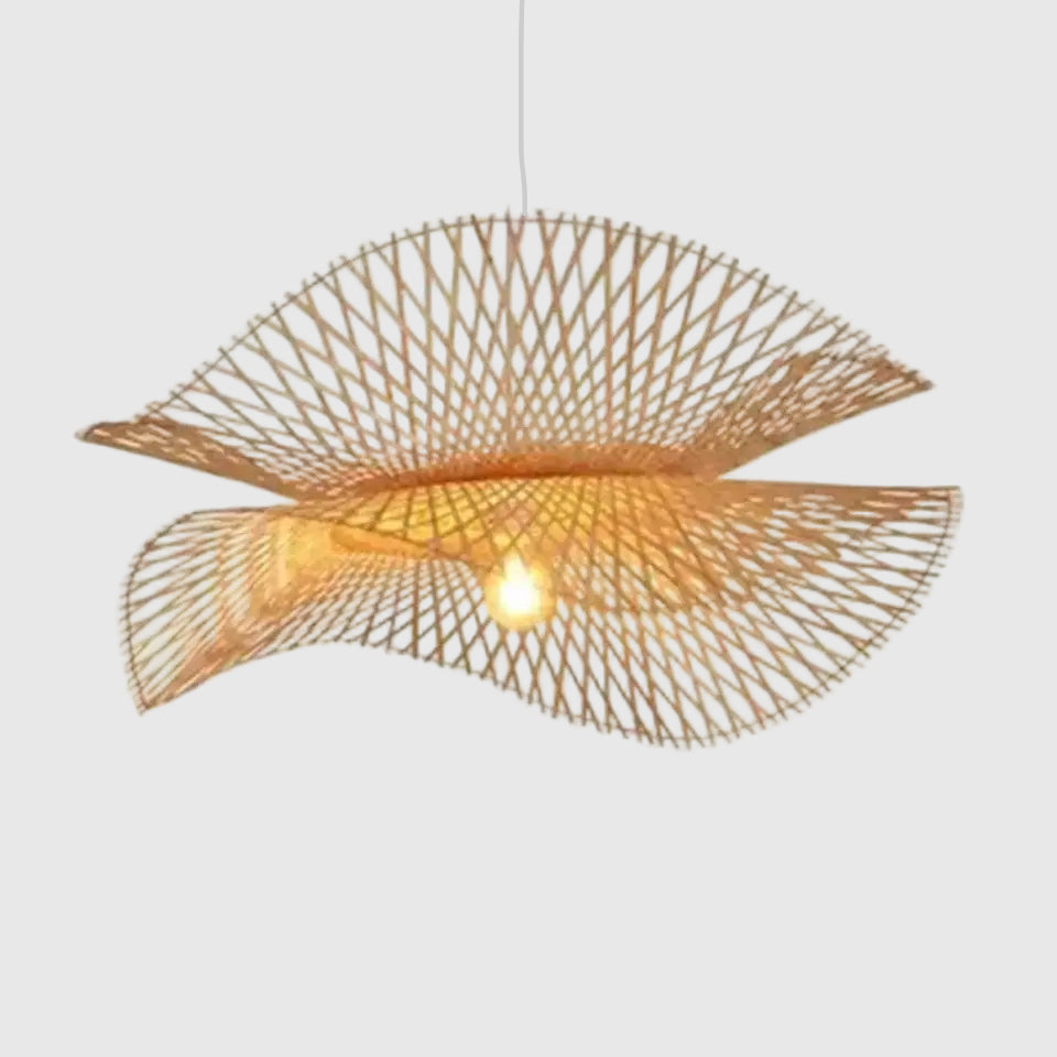 Rattan Chandelier - Handwoven for Cafe & Dining