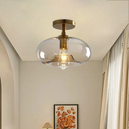 Nordic LED Ceiling Light - Warm Ambient Lighting
