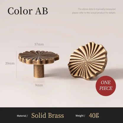 Brass Cup Pulls - Vintage Cabinet Hardware | sitezone test 02