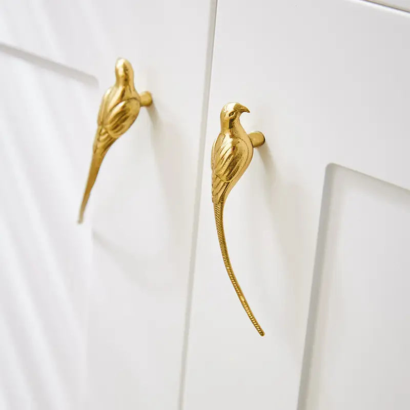 Golden Bird Cabinet Handle - Premium & Creative Design