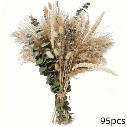Dried Pampas Grass Bouquet – Boho Home Decor