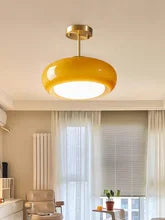 Orange Glass Chandelier – Vintage Bauhaus Design | sitezone test 02