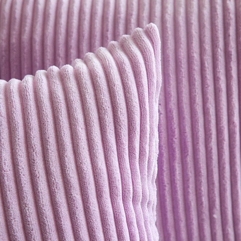 Corduroy Pillow Cover - Soft Flannel Cushion