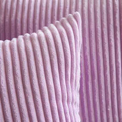 Corduroy Pillow Cover - Soft Flannel Cushion