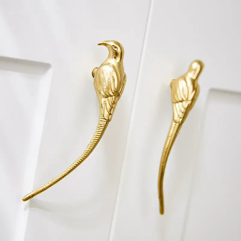 Golden Bird Cabinet Handle - Premium & Creative Design