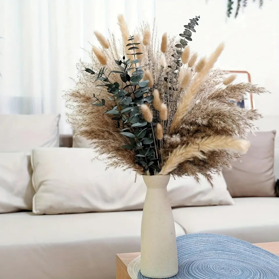 Dried Pampas Grass Bouquet – Boho Home Decor