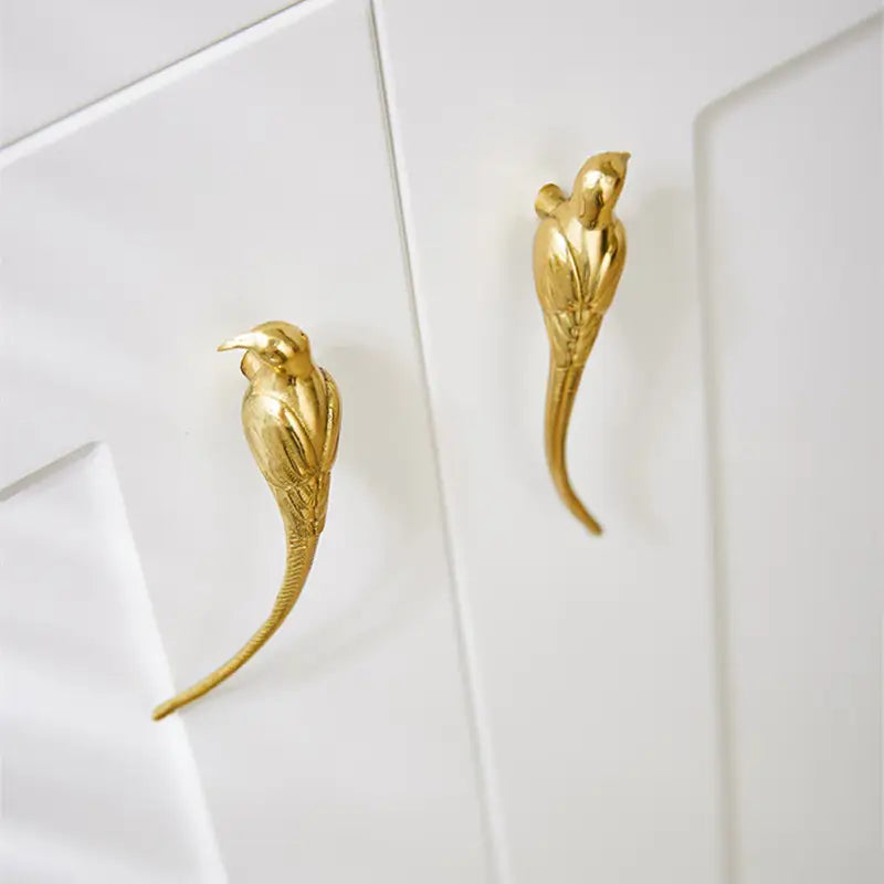 Golden Bird Cabinet Handle - Premium & Creative Design