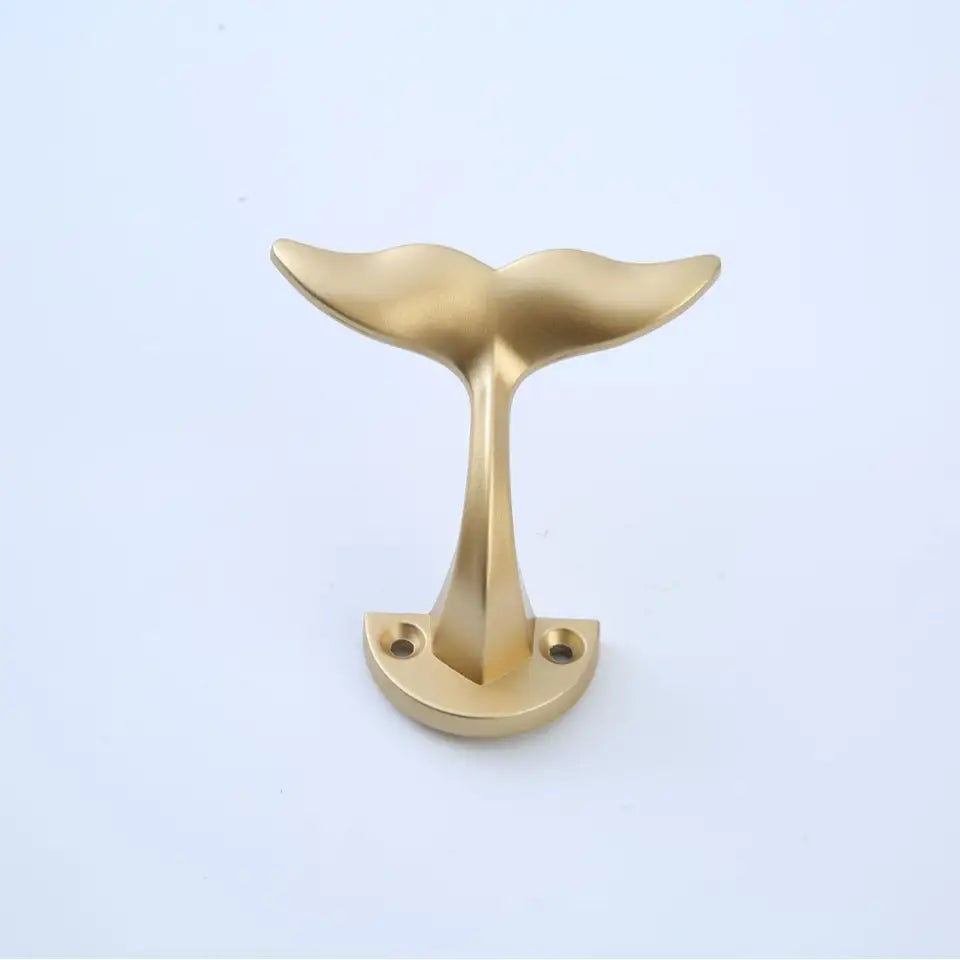 Mermaid Tail Coat Hooks - Decorative Metal Wall Hooks | sitezone test 02